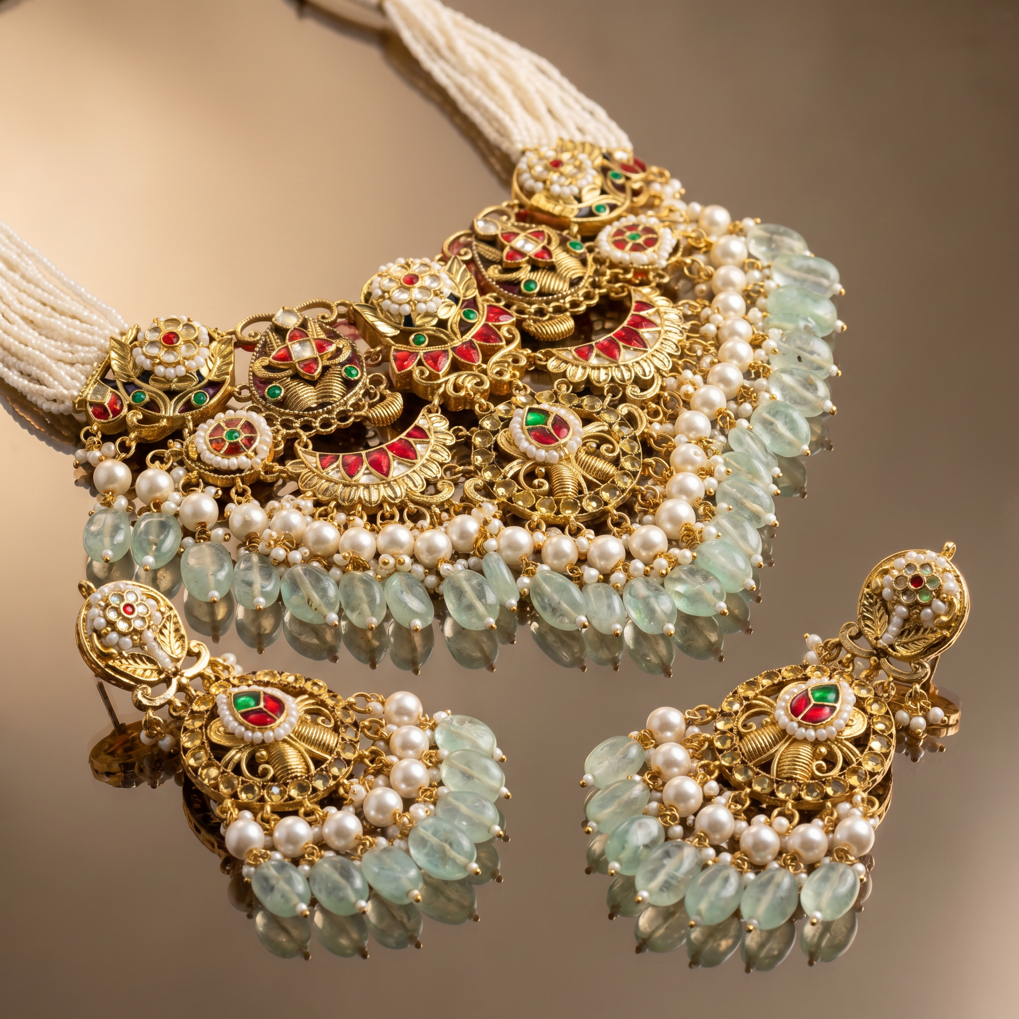 Devnandini Celestial Heritage Necklace Set