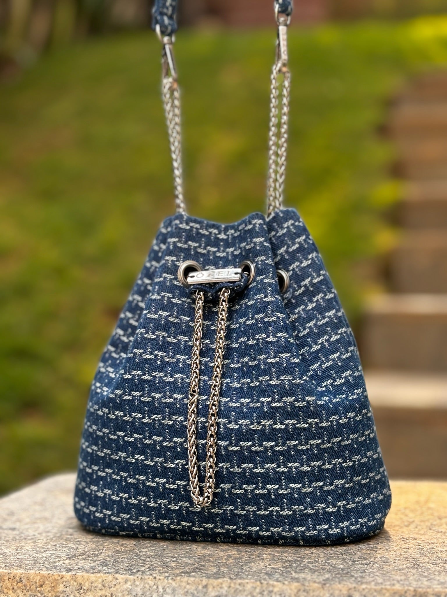 Indie Denim Bucket Bag