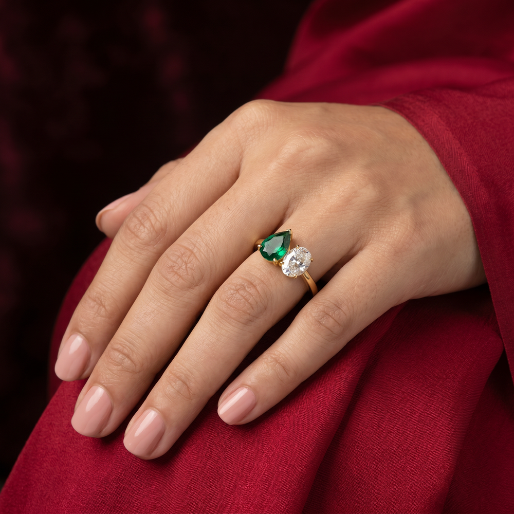 Elaroque tot et moi 925 Silver Ring