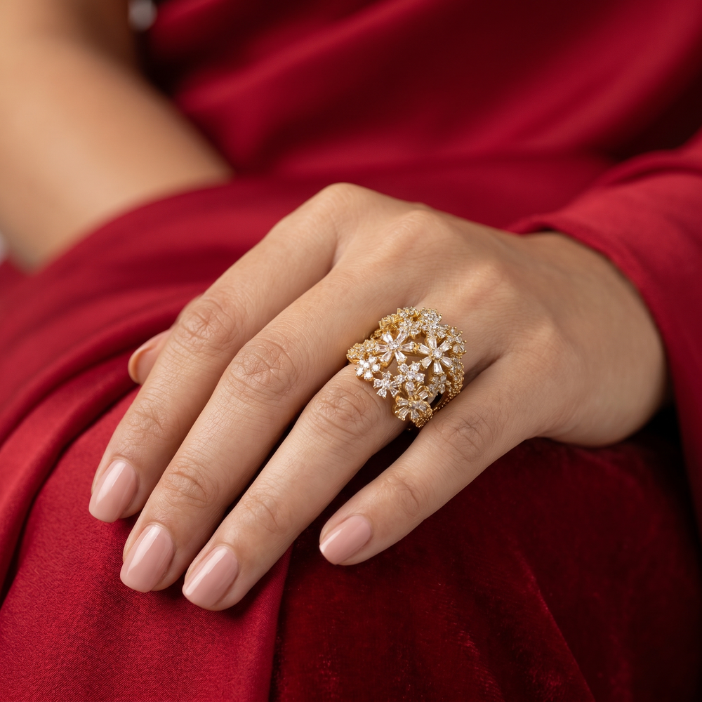Ethena Frost Garden Ring