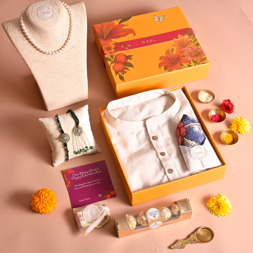 Özel Yash Rakhi Hamper for Bhai Bhabhi