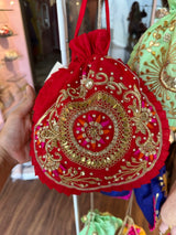 Set of 6 Potli Bags