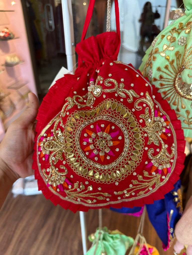 Set of 6 Potli Bags