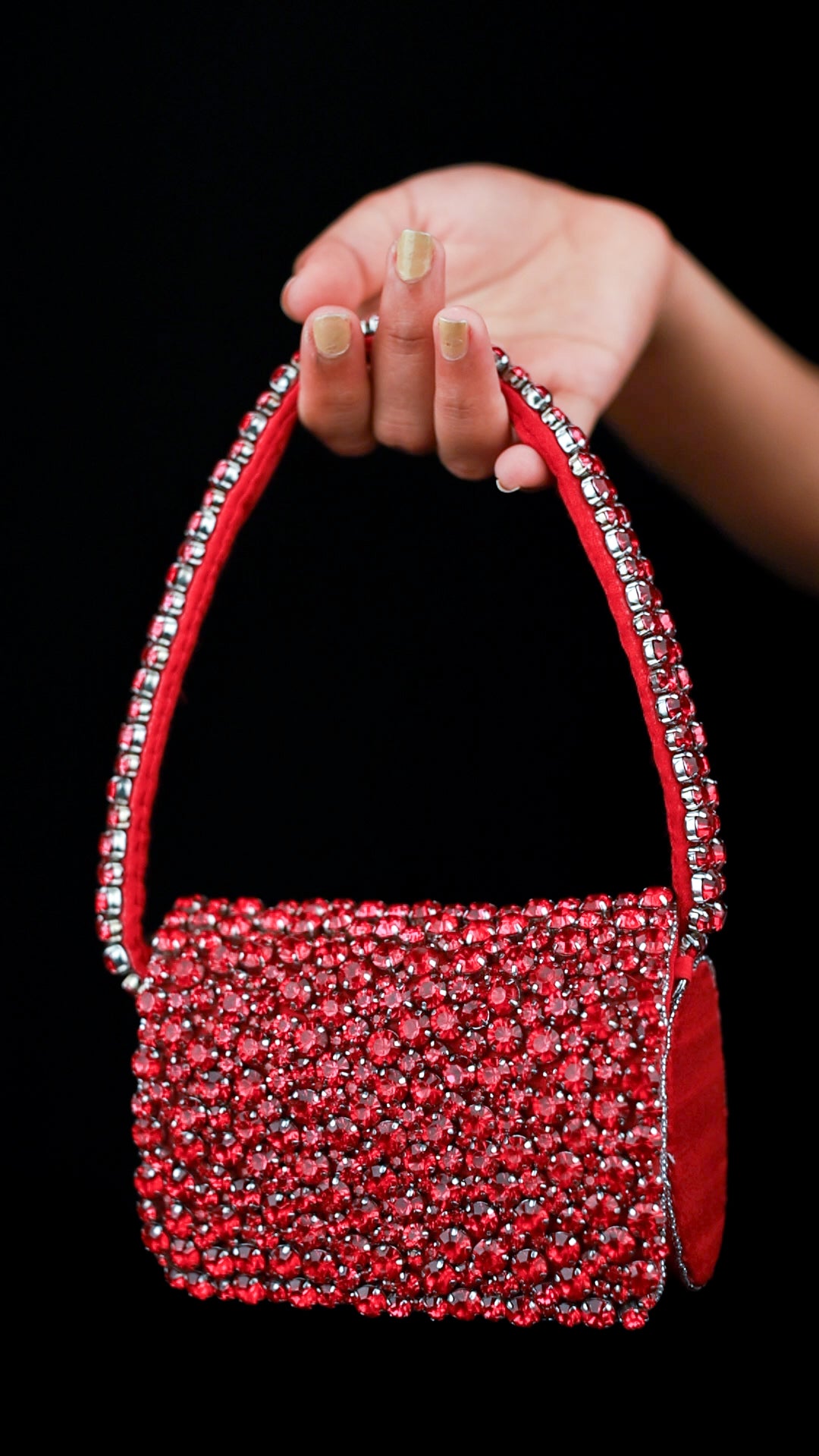 Ruby mini flap bag made
