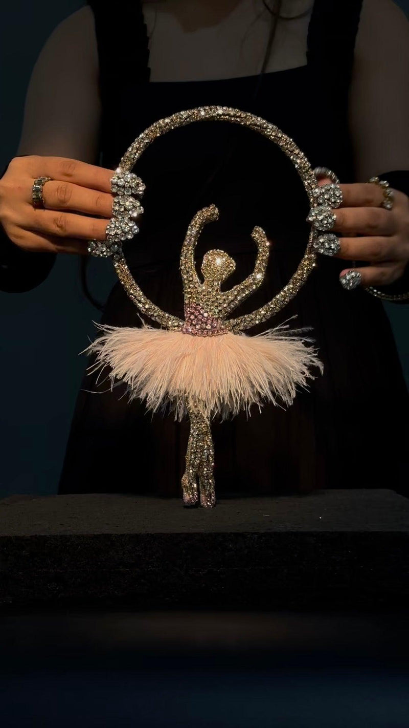 Rhinestone Ballerina Halo accessory