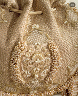Suhani gold embroidered Potli bag