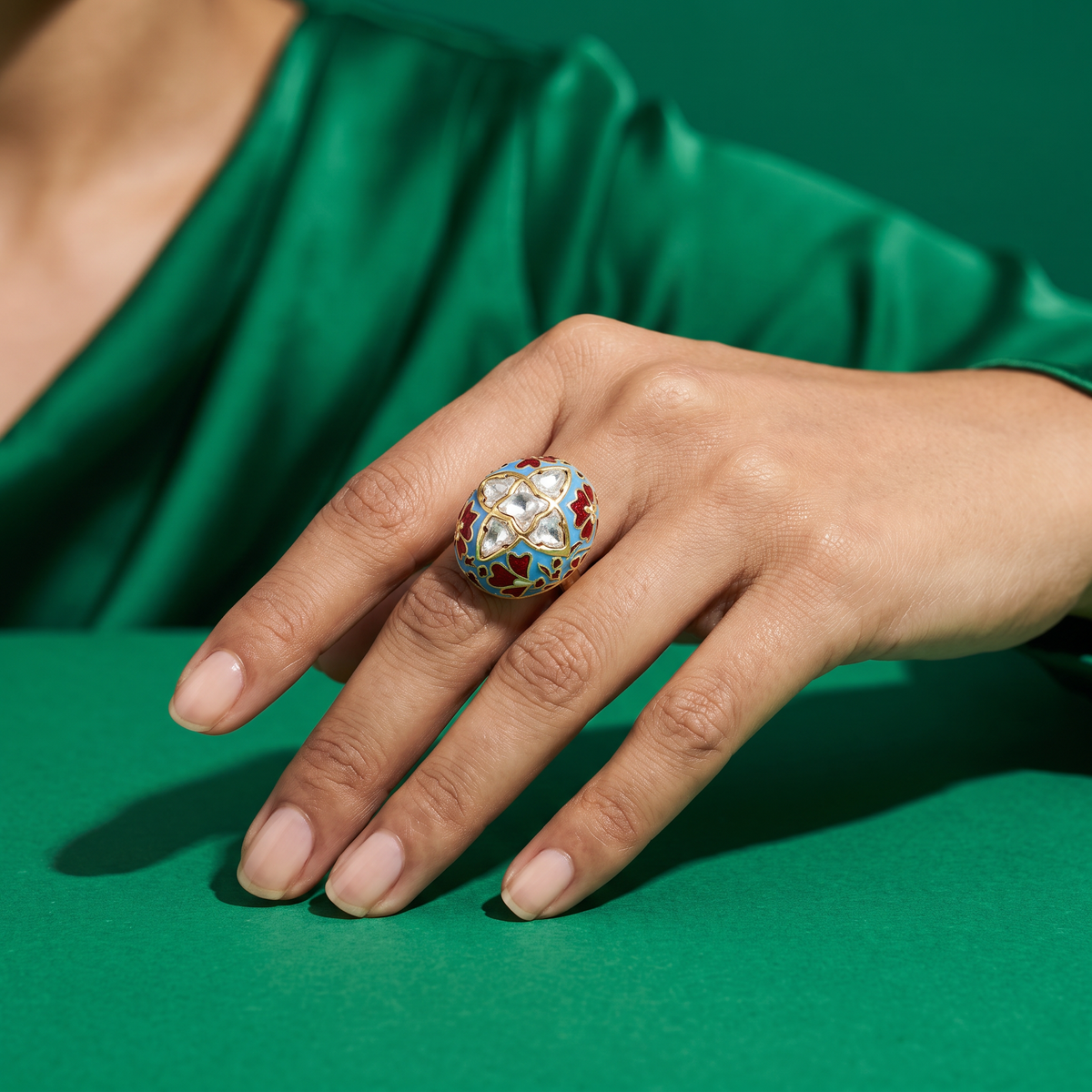 Gulrez Floral Ring