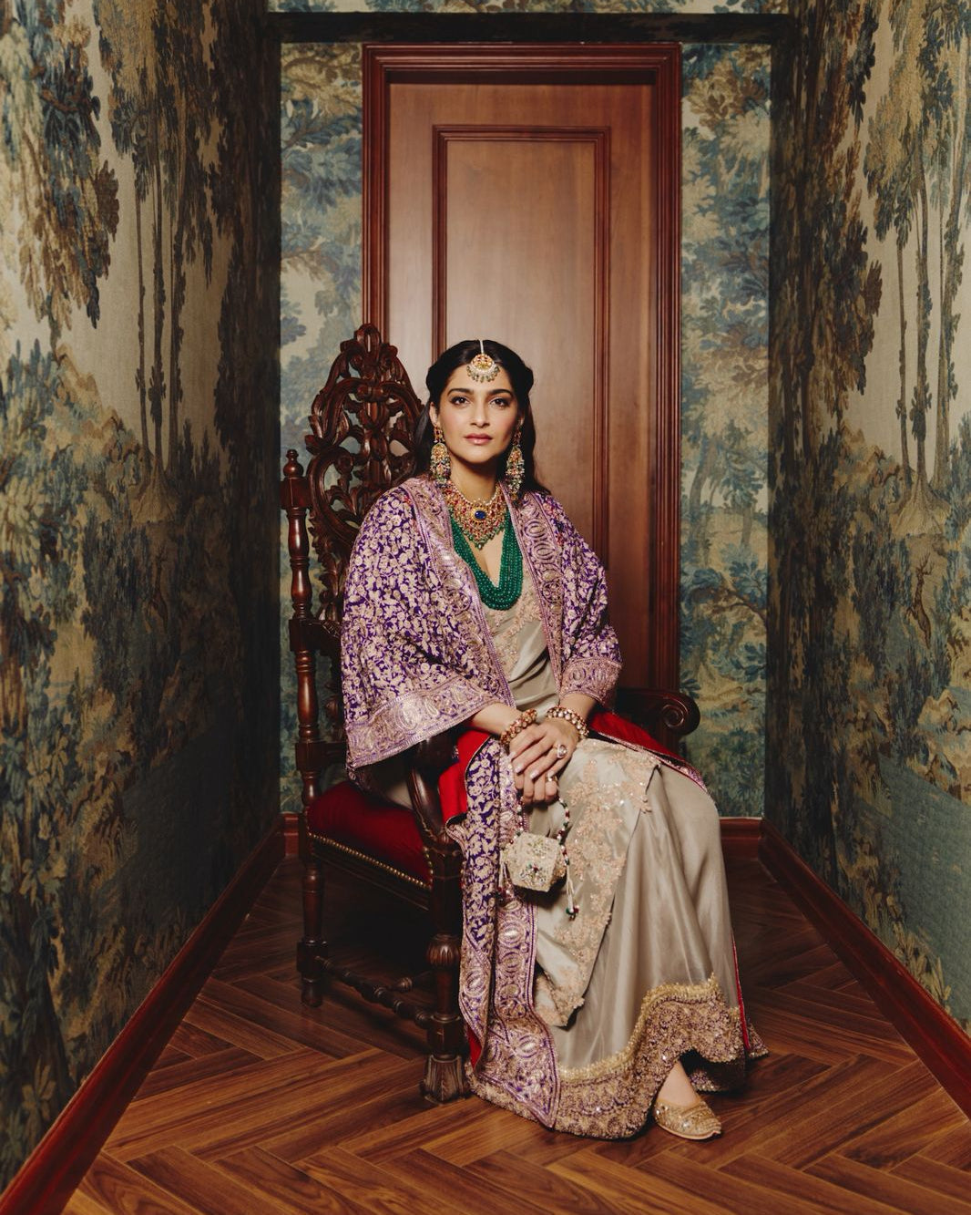Sonam Kapoor with Jadau Nano Bag