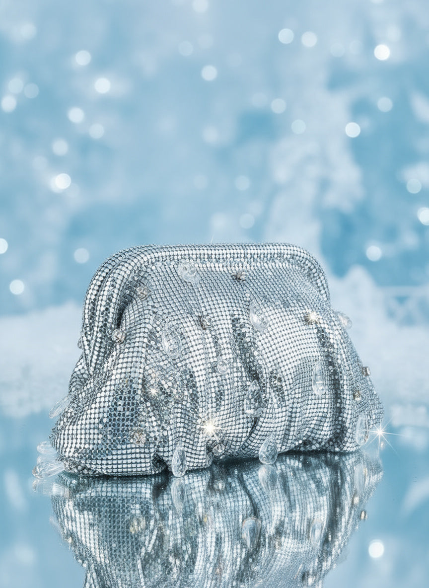 SoHo Silver Clutch