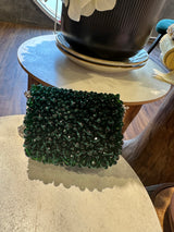 Mini flap bag emerald