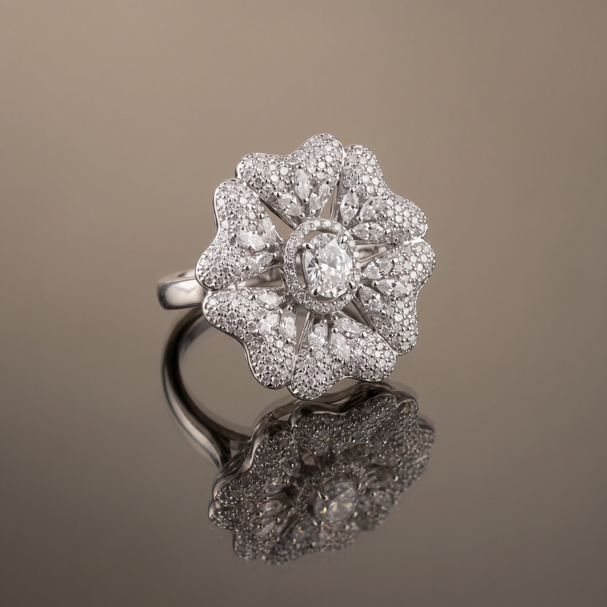 Ishaya Diamond Bloom Ring