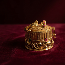 Kashni Brass Keepsake Box