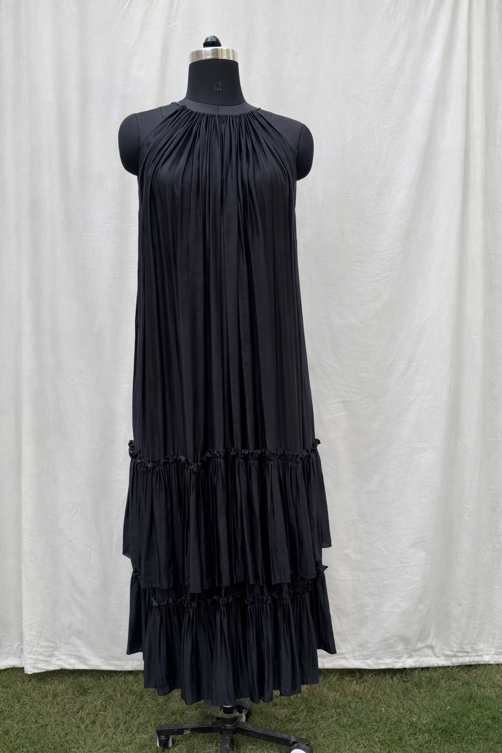 Layla Long Dress – artisan Indian occasion wear by Ozel