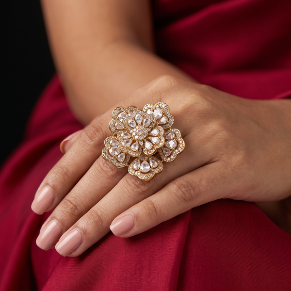 Gul Floral Ring
