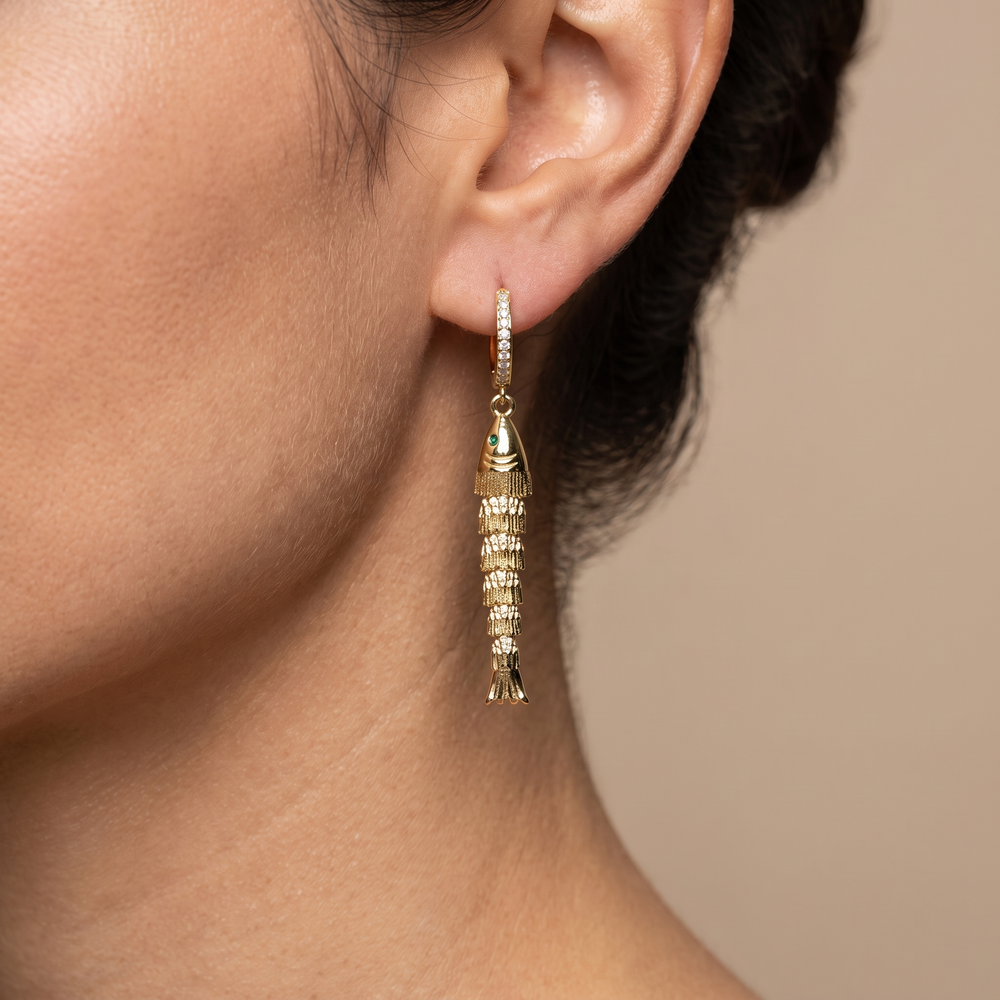 Marisque Tassel Hoops