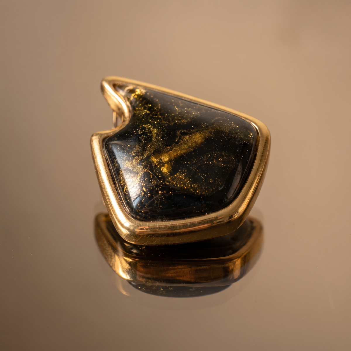 Mita Sculpted Stone Earrings