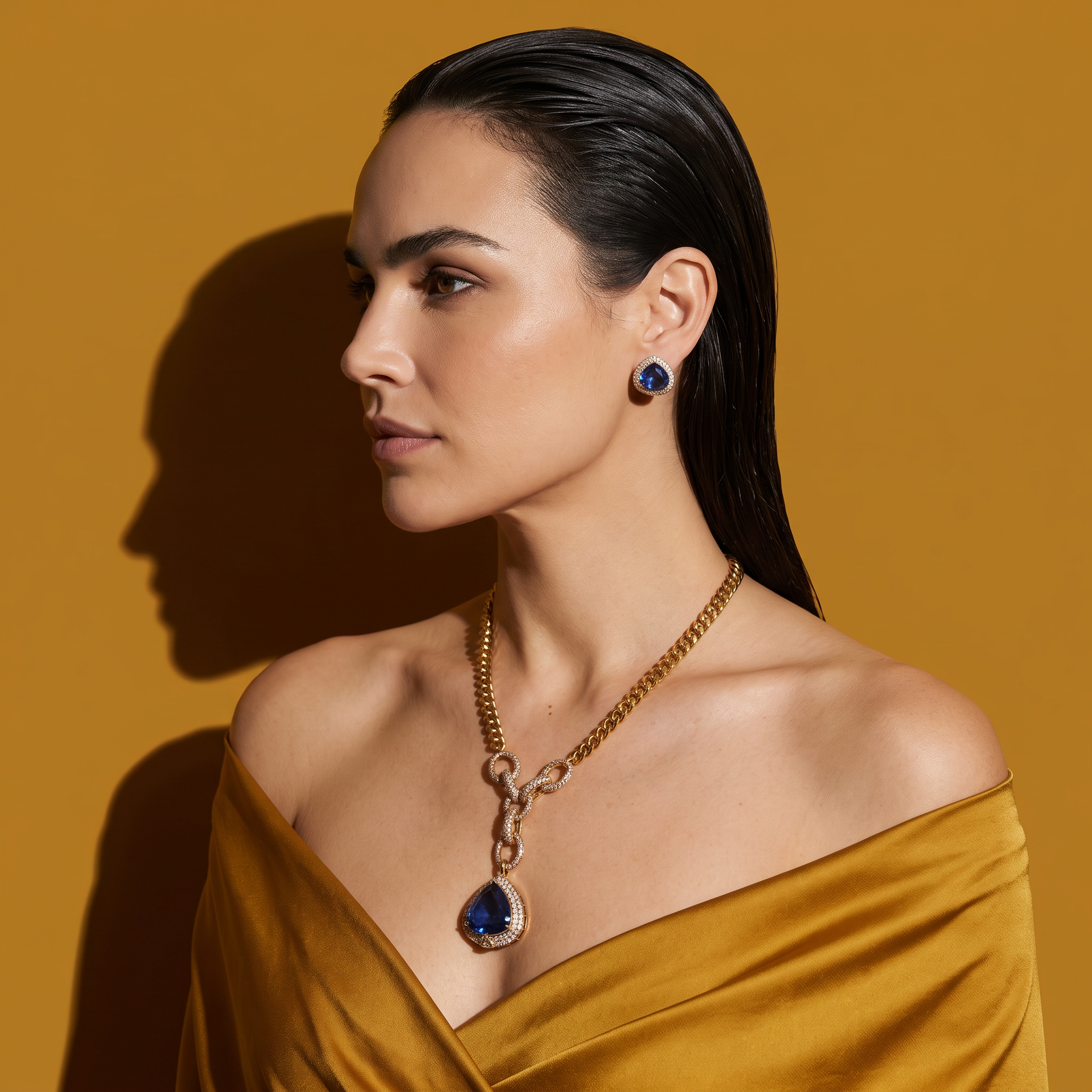 Neelam Statement Necklace Set