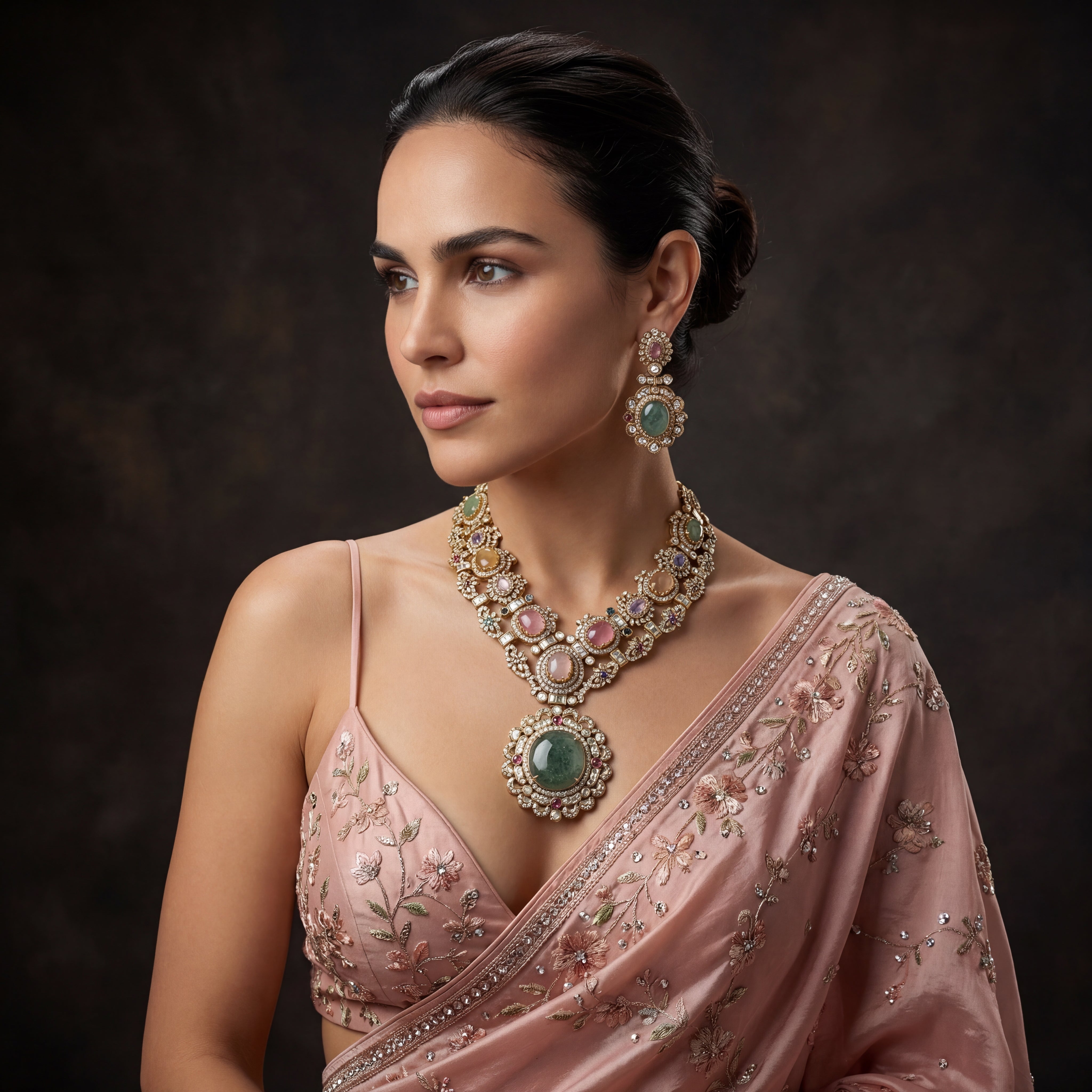 Neptune Grand Necklace Set