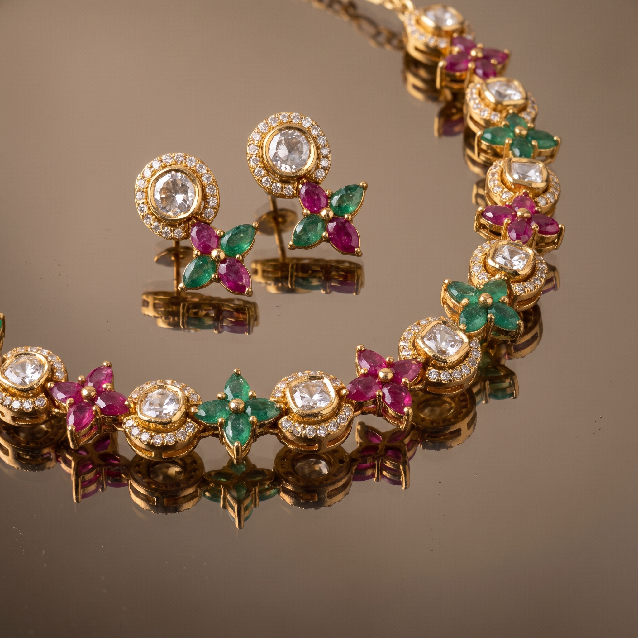Niharika Kundan Necklace Set
