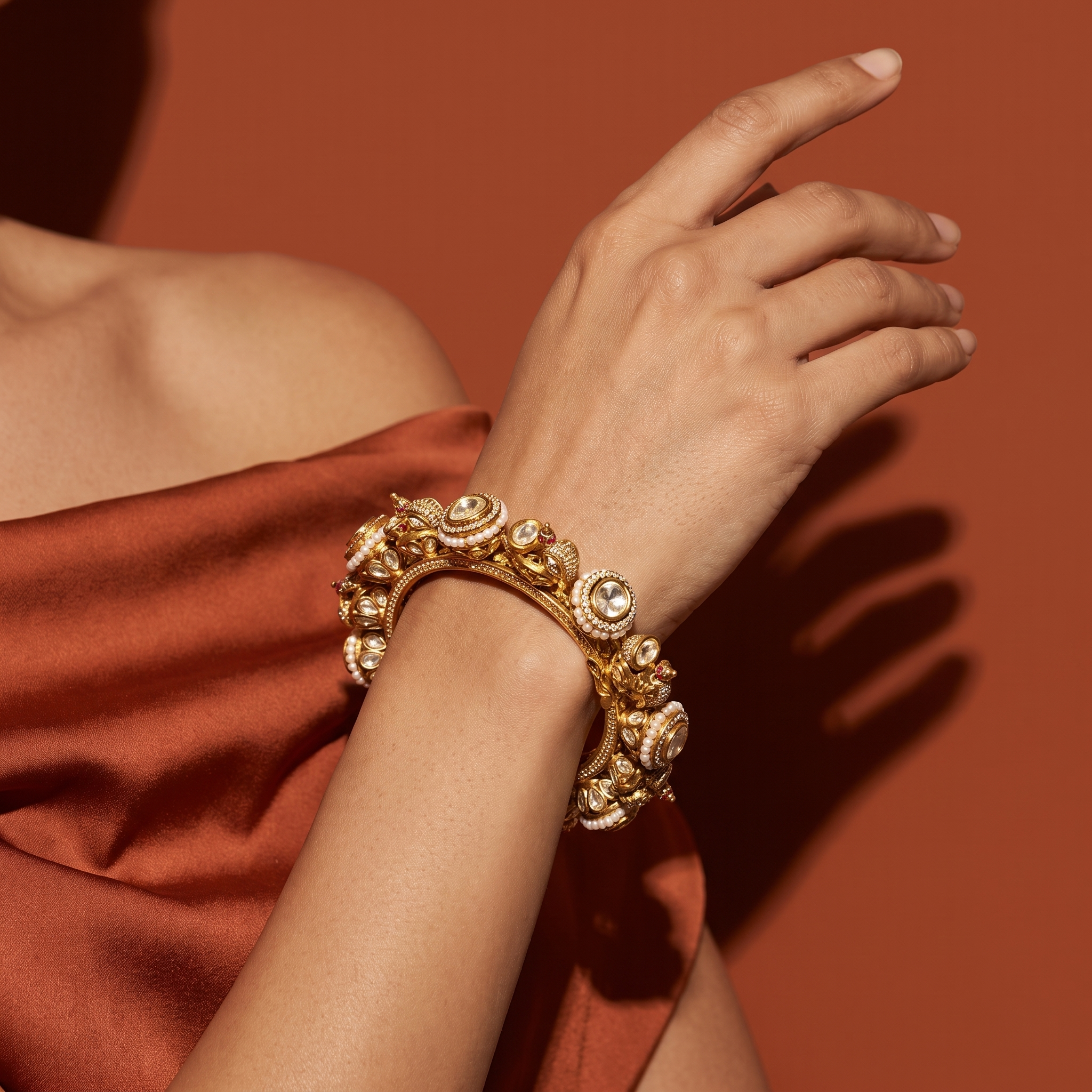 Noor-e-Zar Heritage Bangle