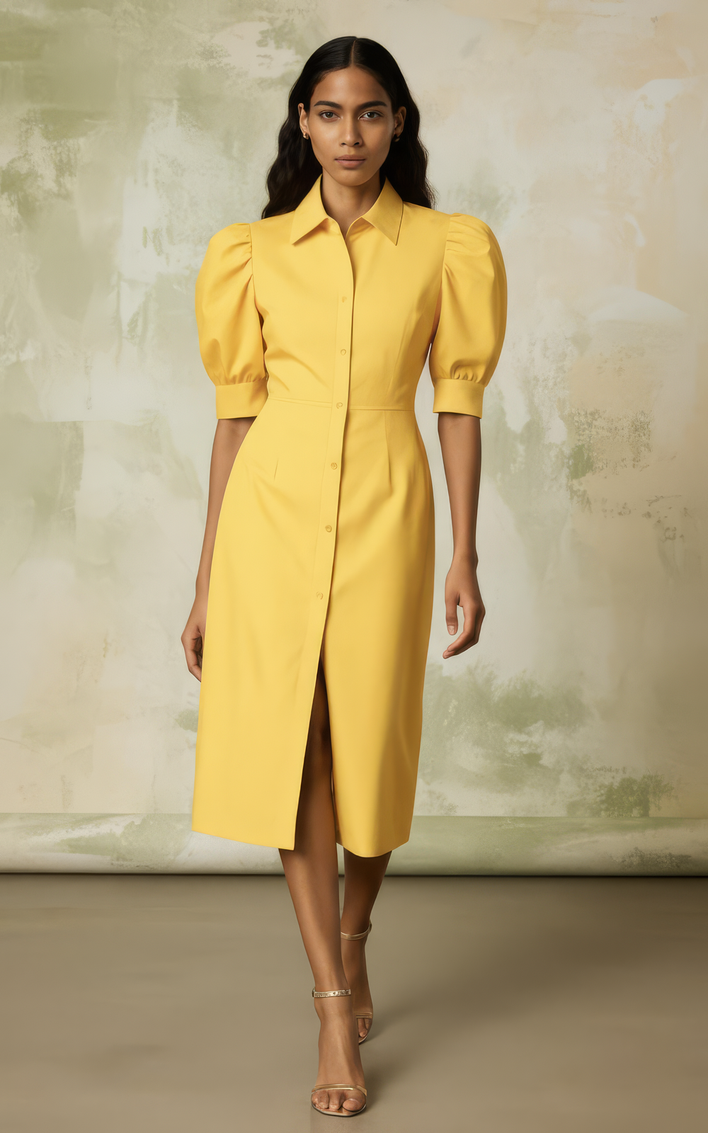 Rachel button down shirt dress – casual Indian designer dress by Ozel