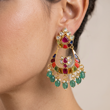 Rangini Chandbali Earrings