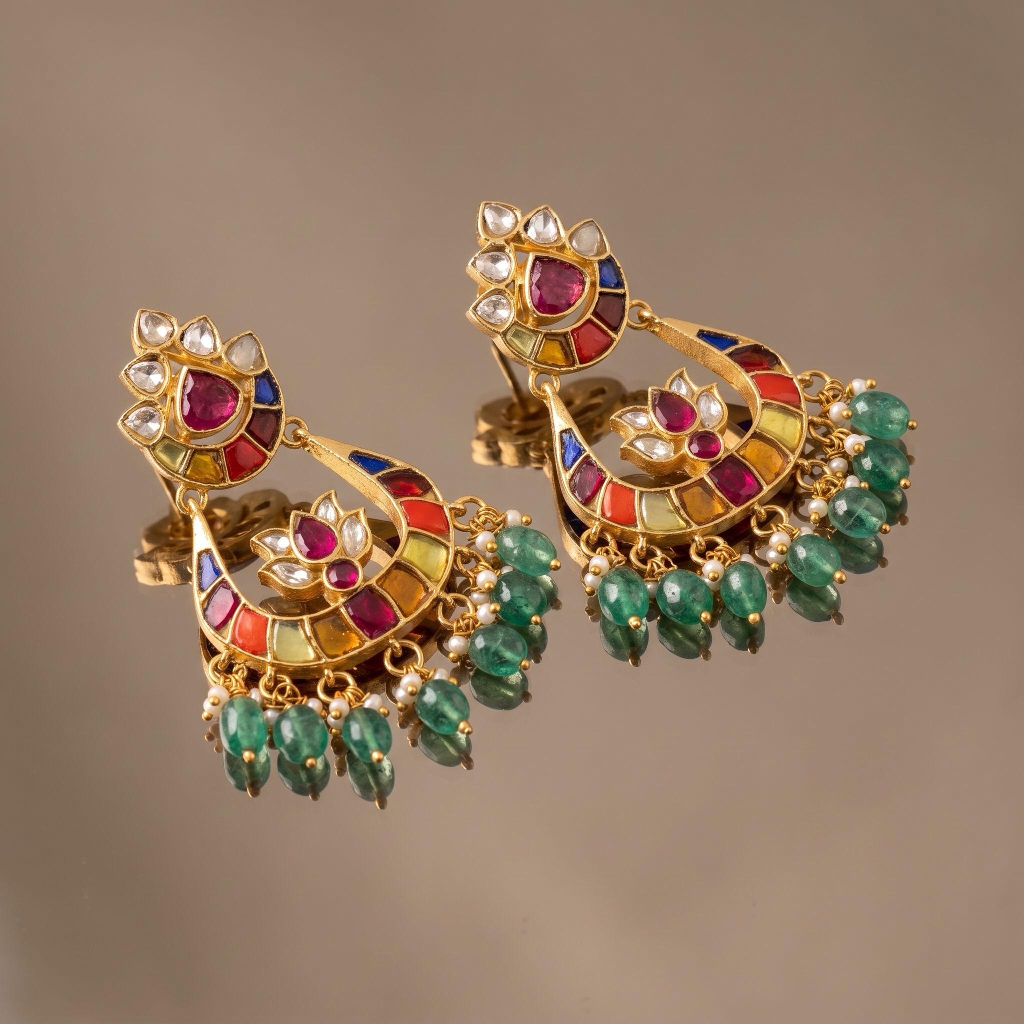 Rangini Chandbali Earrings