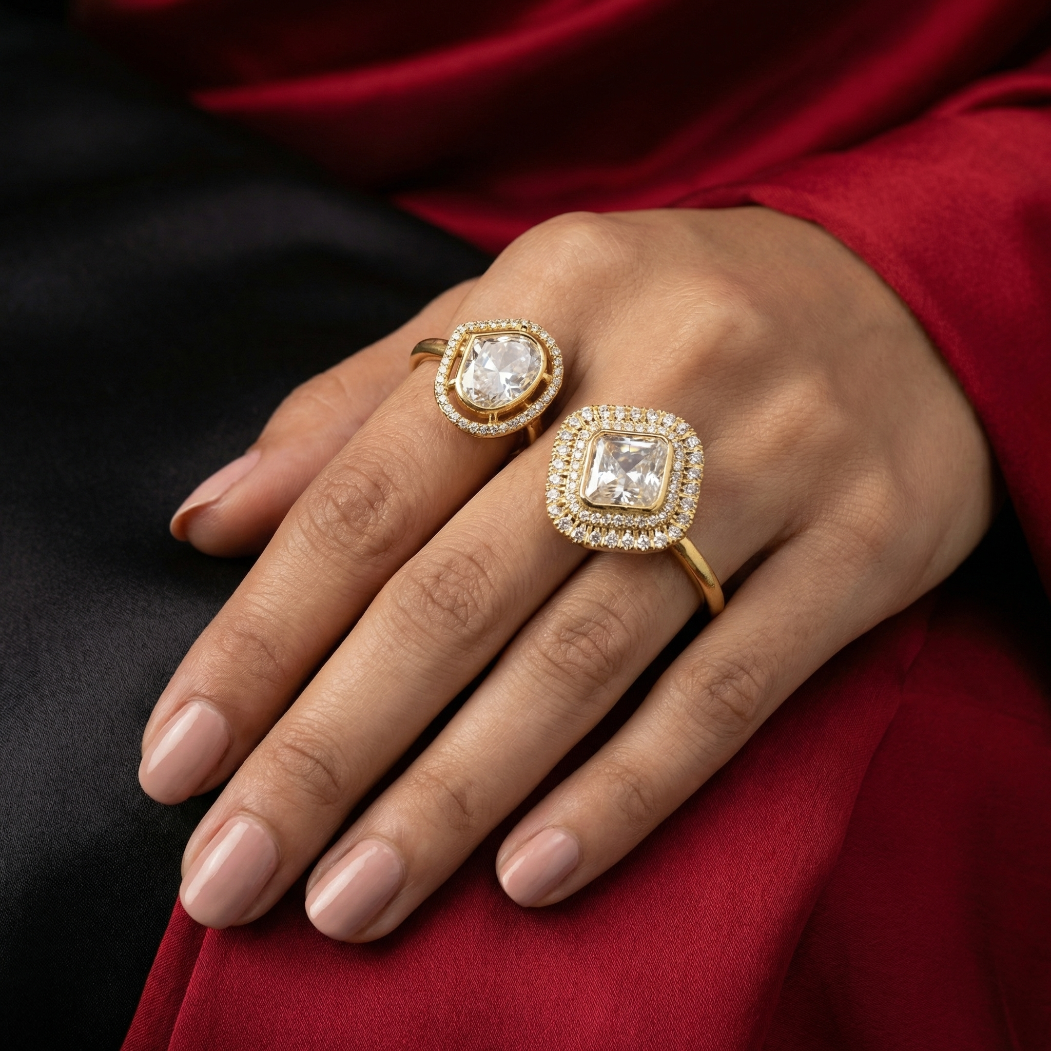 Solira Aurevia Edge Ring