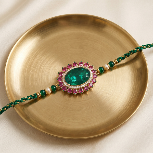 Ruhaan Doublet Stone Rakhi