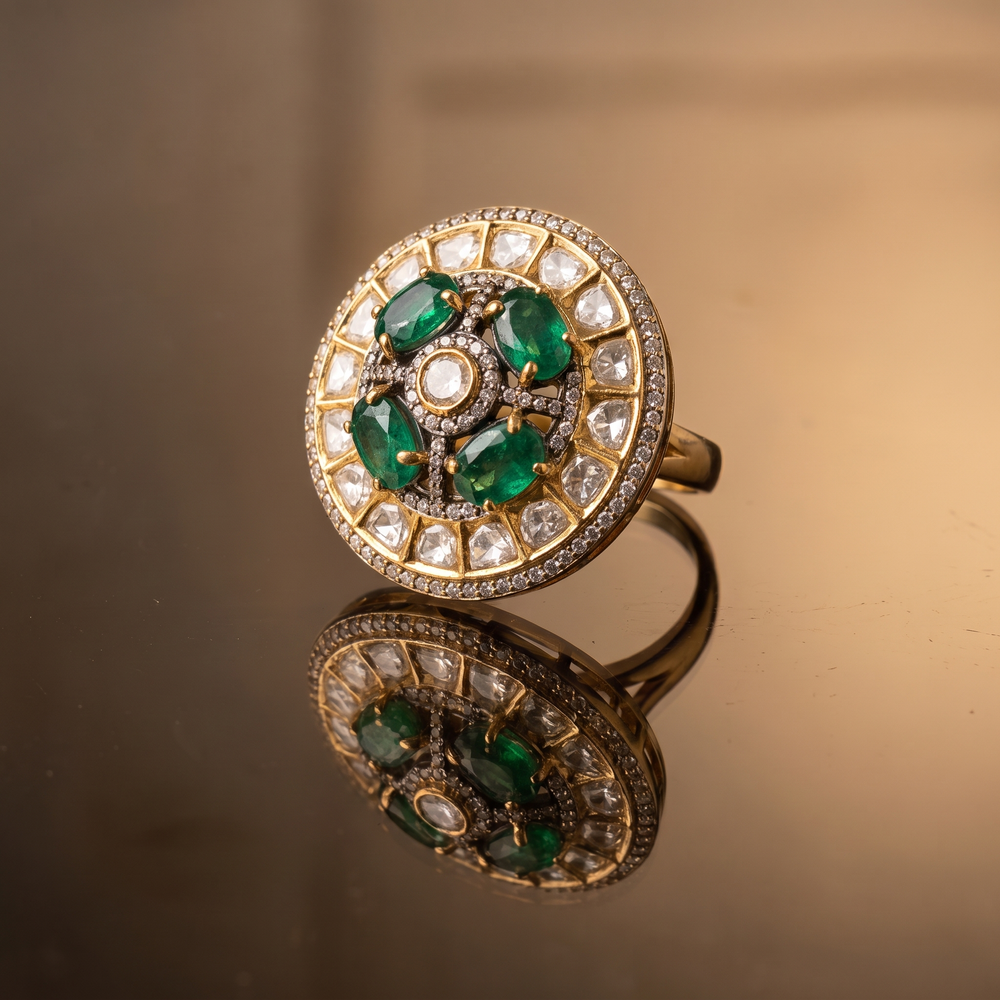 Sira Jewel Mosaic Ring