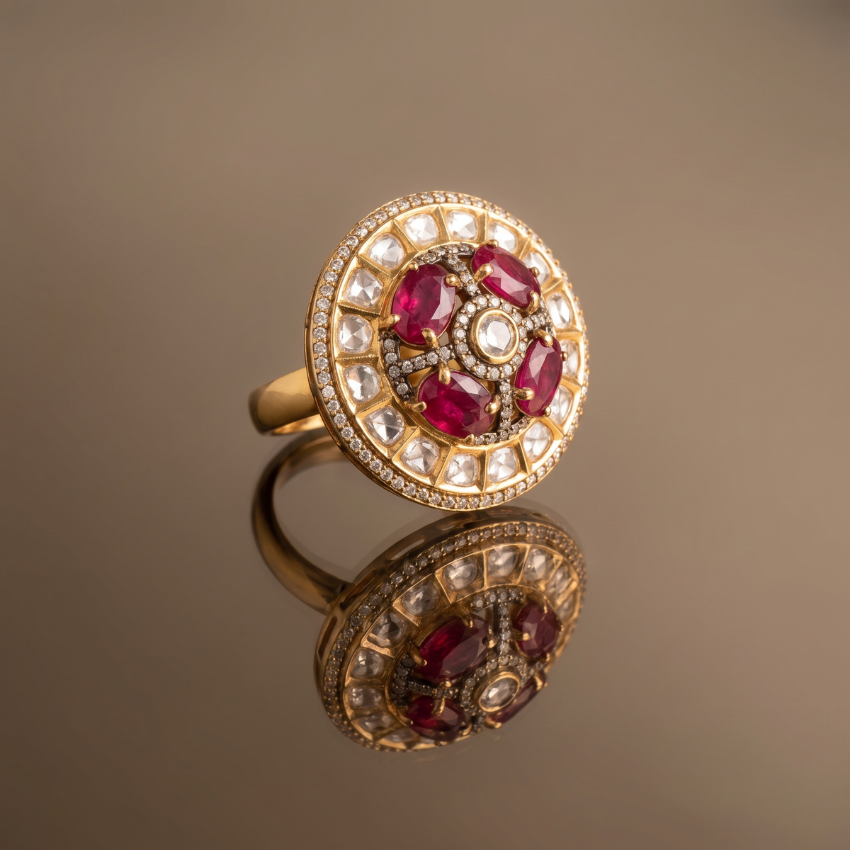 Sira Jewel Mosaic Ring