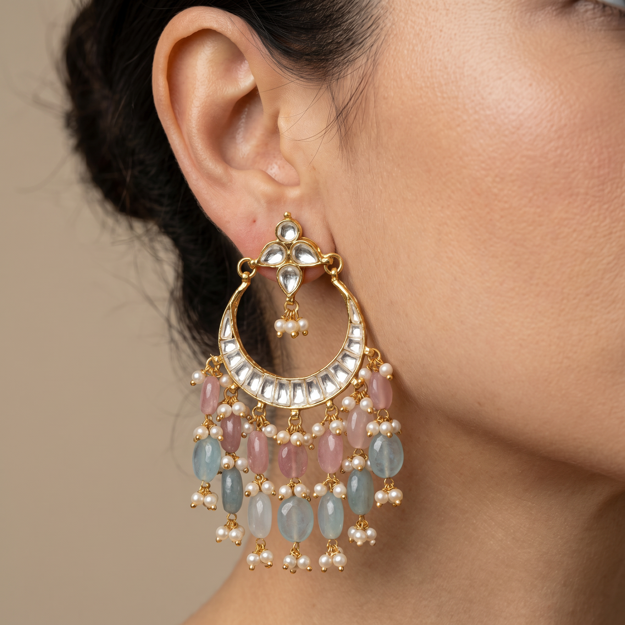 Tahira Pastel Drop Chandeliers