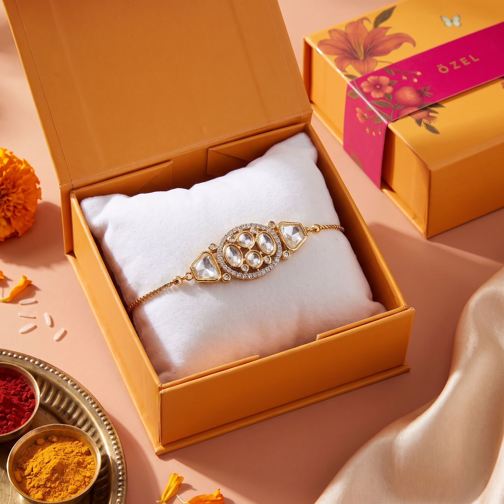 Takshv Kundan Rakhi