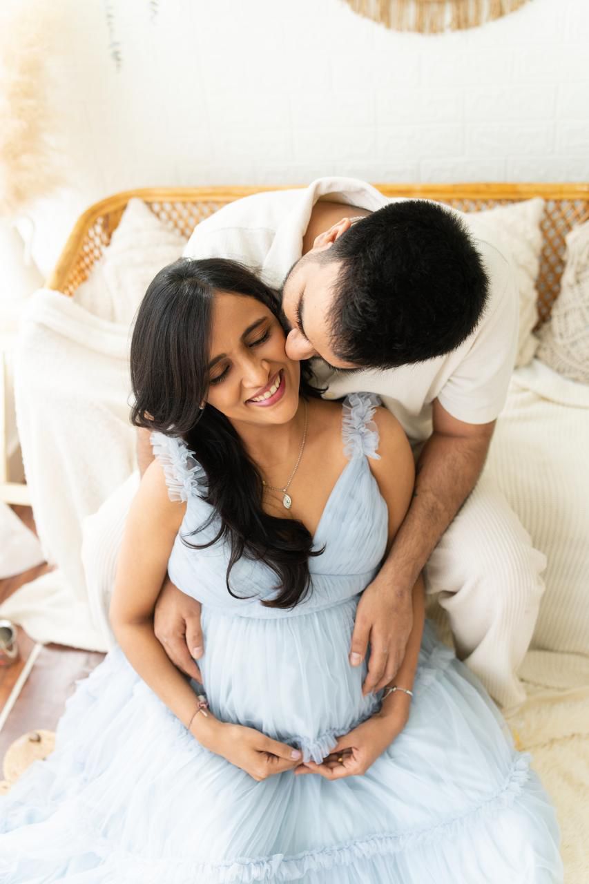 Seraphina Tulle Maternity Dress Gown