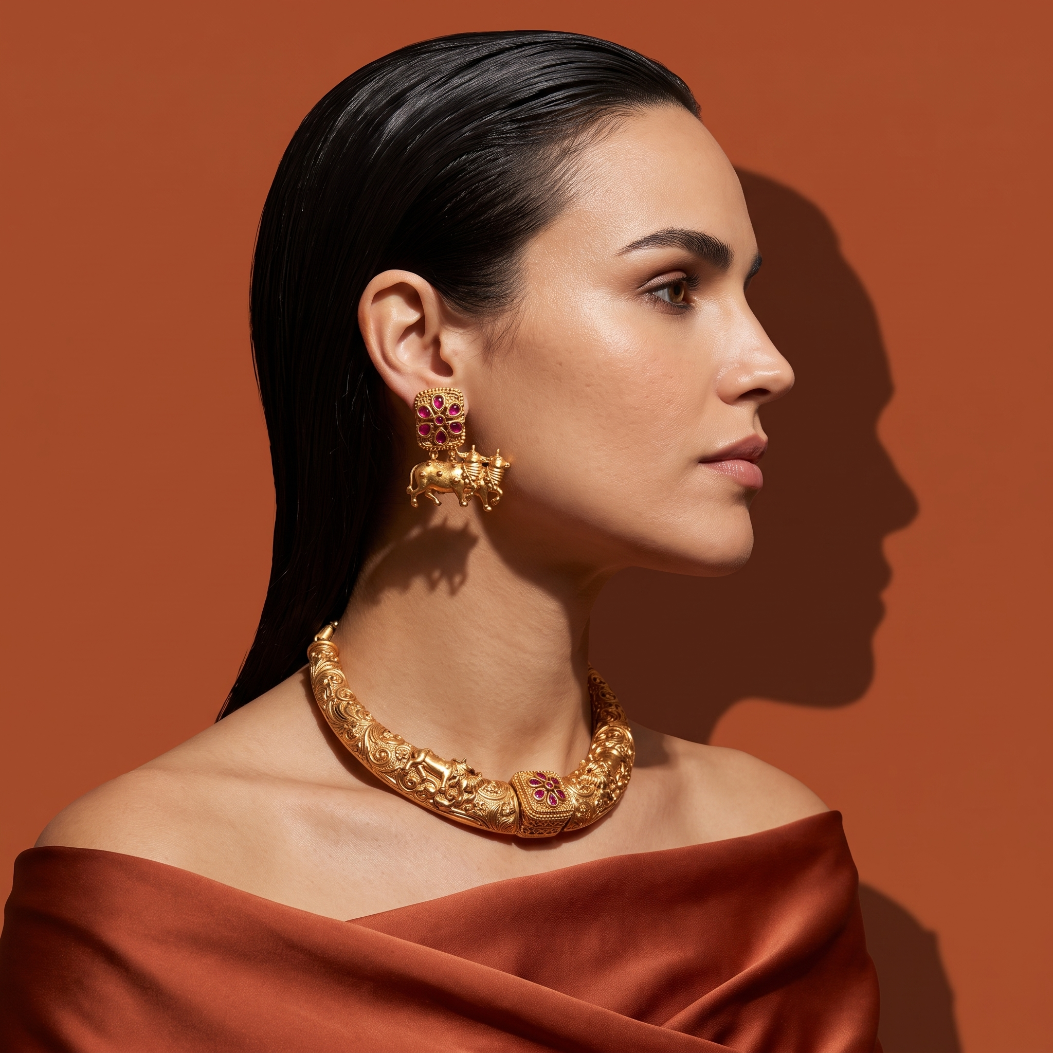 Yutika Heritage Collar Set