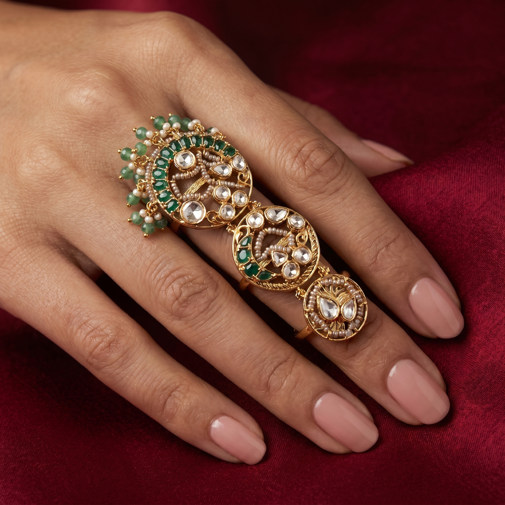 Zuharika Noor ring – styled detail by Ozel
