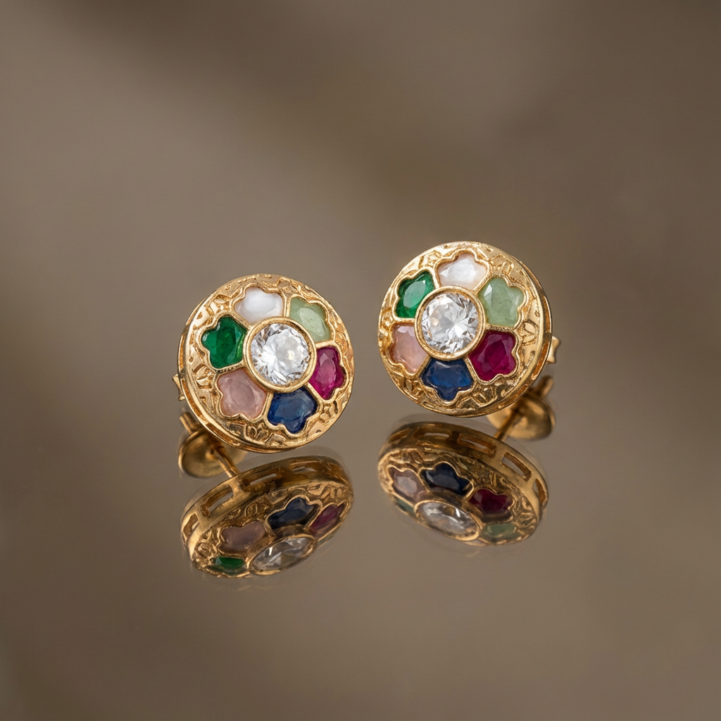Chroma Halo Studs