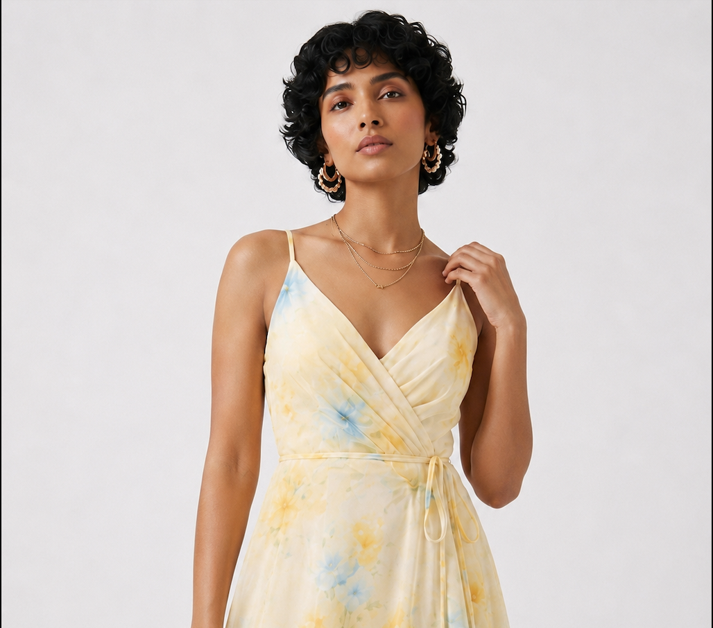 Aria Draped Dress