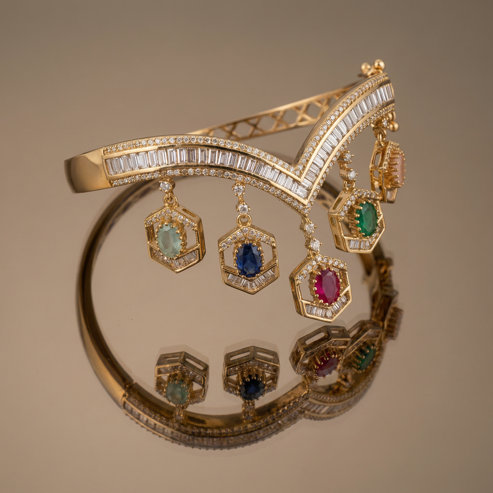Navratna – prism bracelet by Ozel