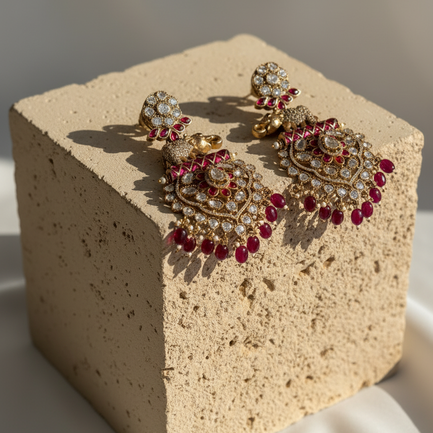 Gayatri Elephant Earrings