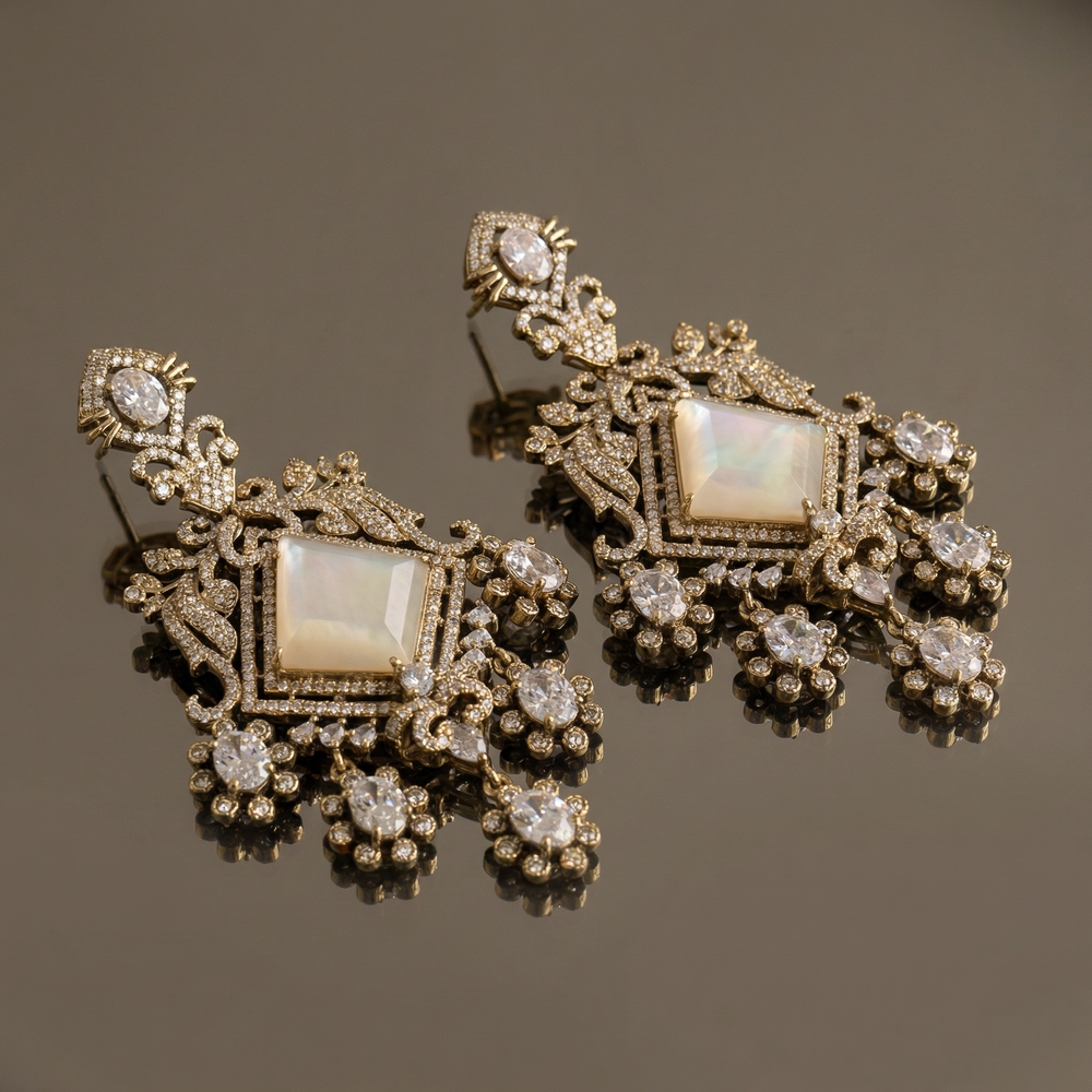 Chandelier Earrings – handcrafted chandelier earrings by Ozel
