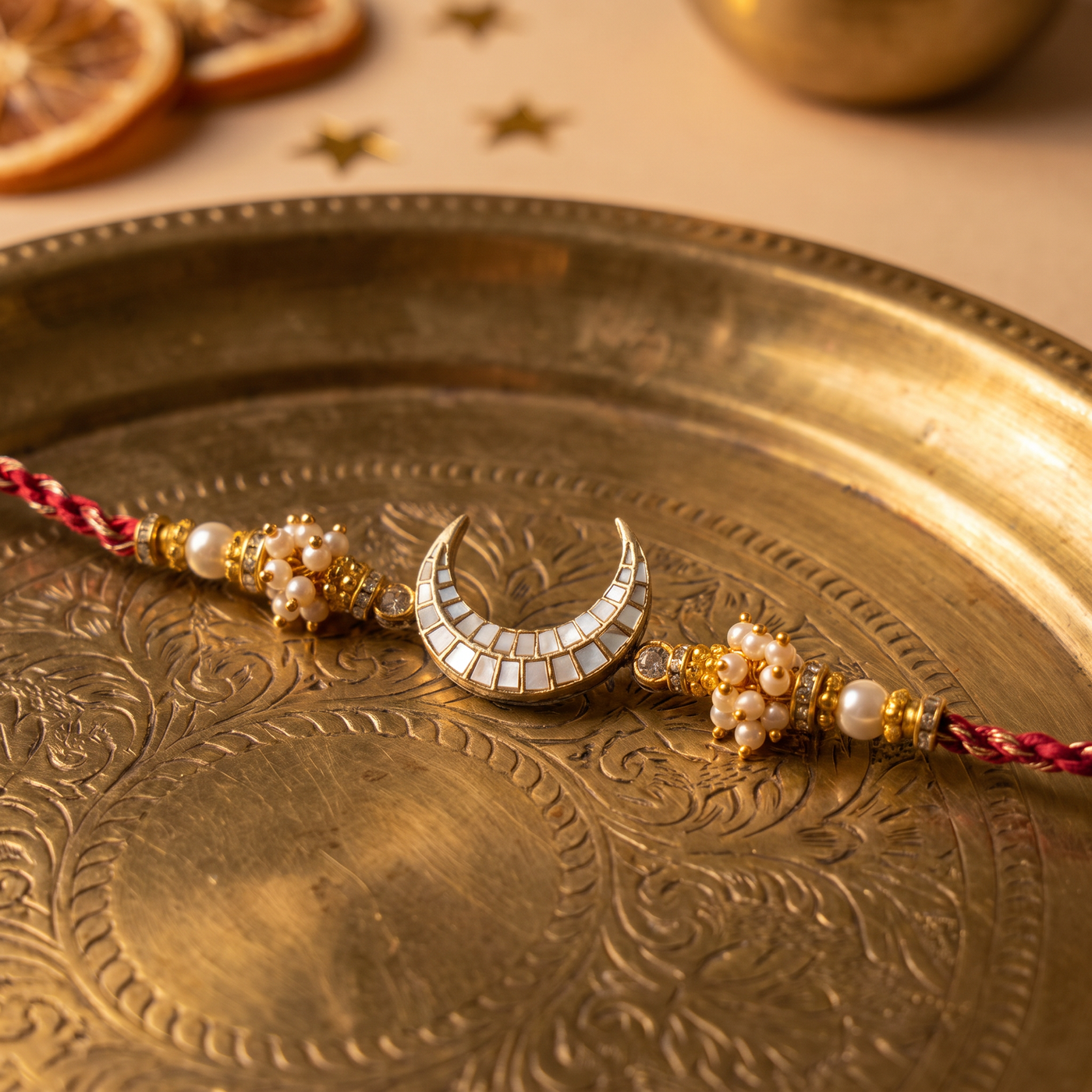 Chandra Crescent Rakhi