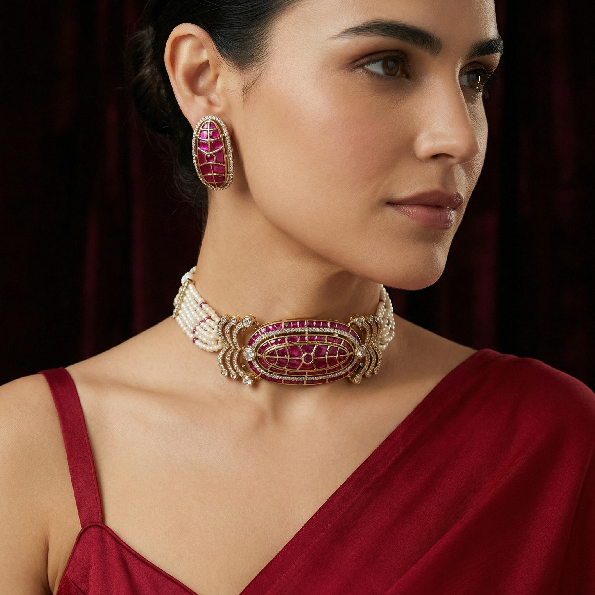 Amanat Heritage Choker Set