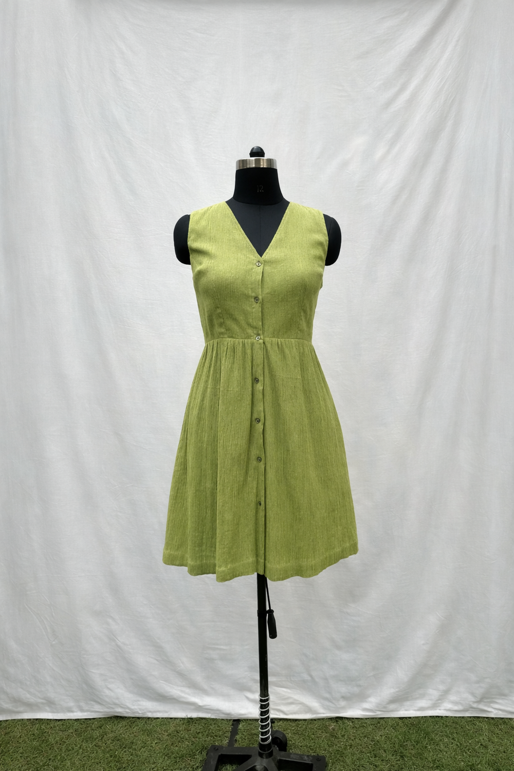 Cotton Crush Dress – lightweight Indian summer clothing by Ozel