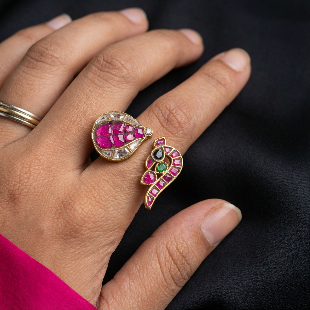 Pihu Pink Ring