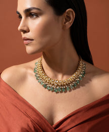 Vayra Kundan Hasli Necklace