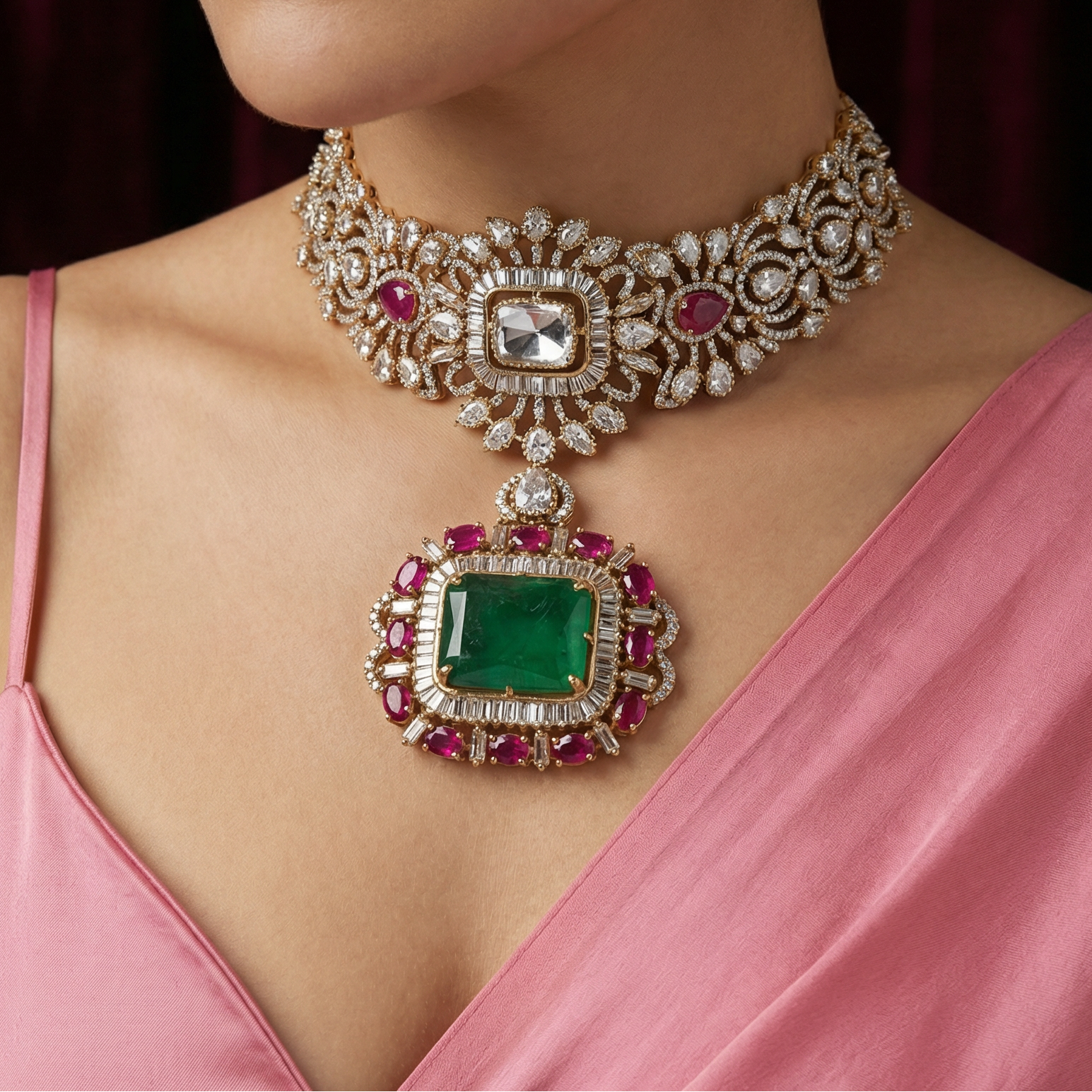 Strata Choker Necklace