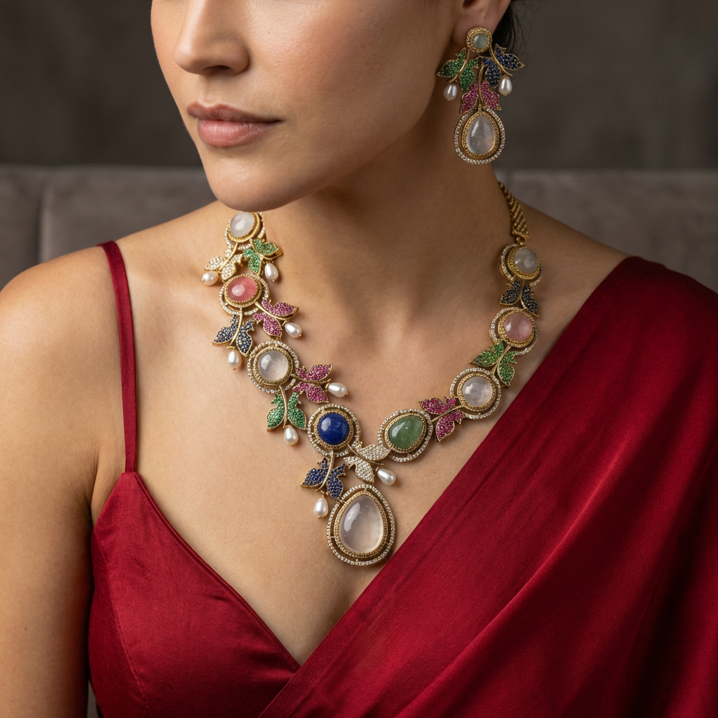 Petra Botanica Necklace Set