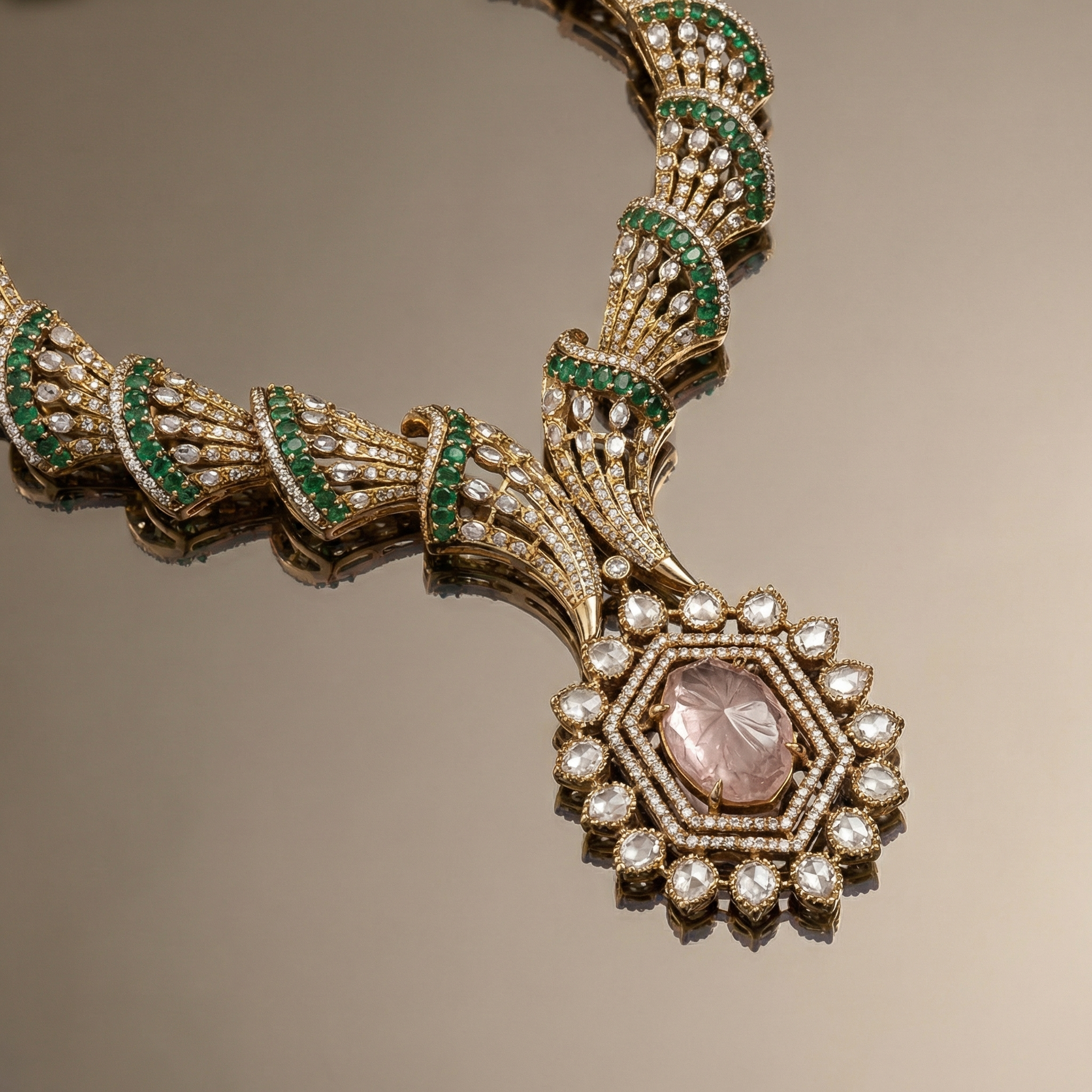 Nora Architectural Necklace Set