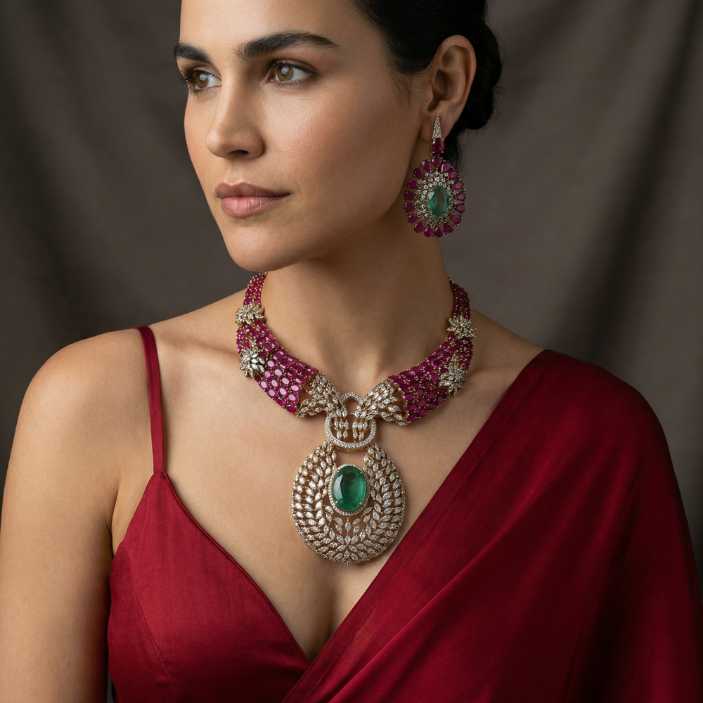 Pandora Necklace Set – handcrafted necklace set by Ozel